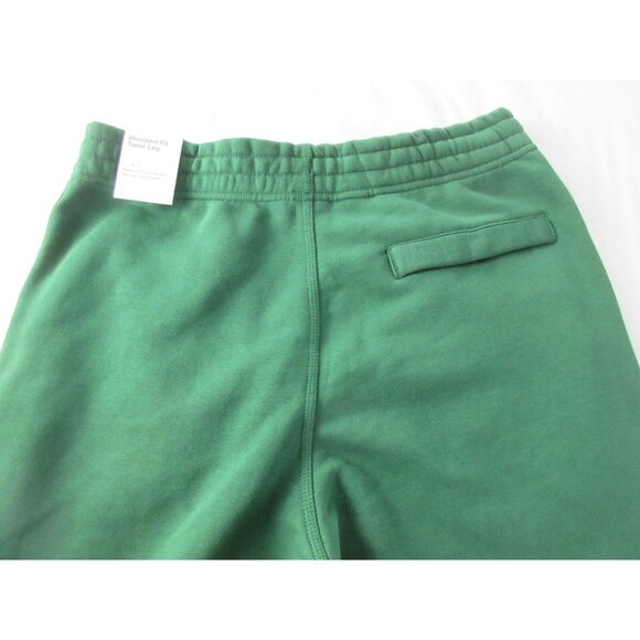 Nike Men's Fleece Lined Jogger Pants Tapered Leg Gorge Green White Slim Fit NWT - Picture 3 of 4